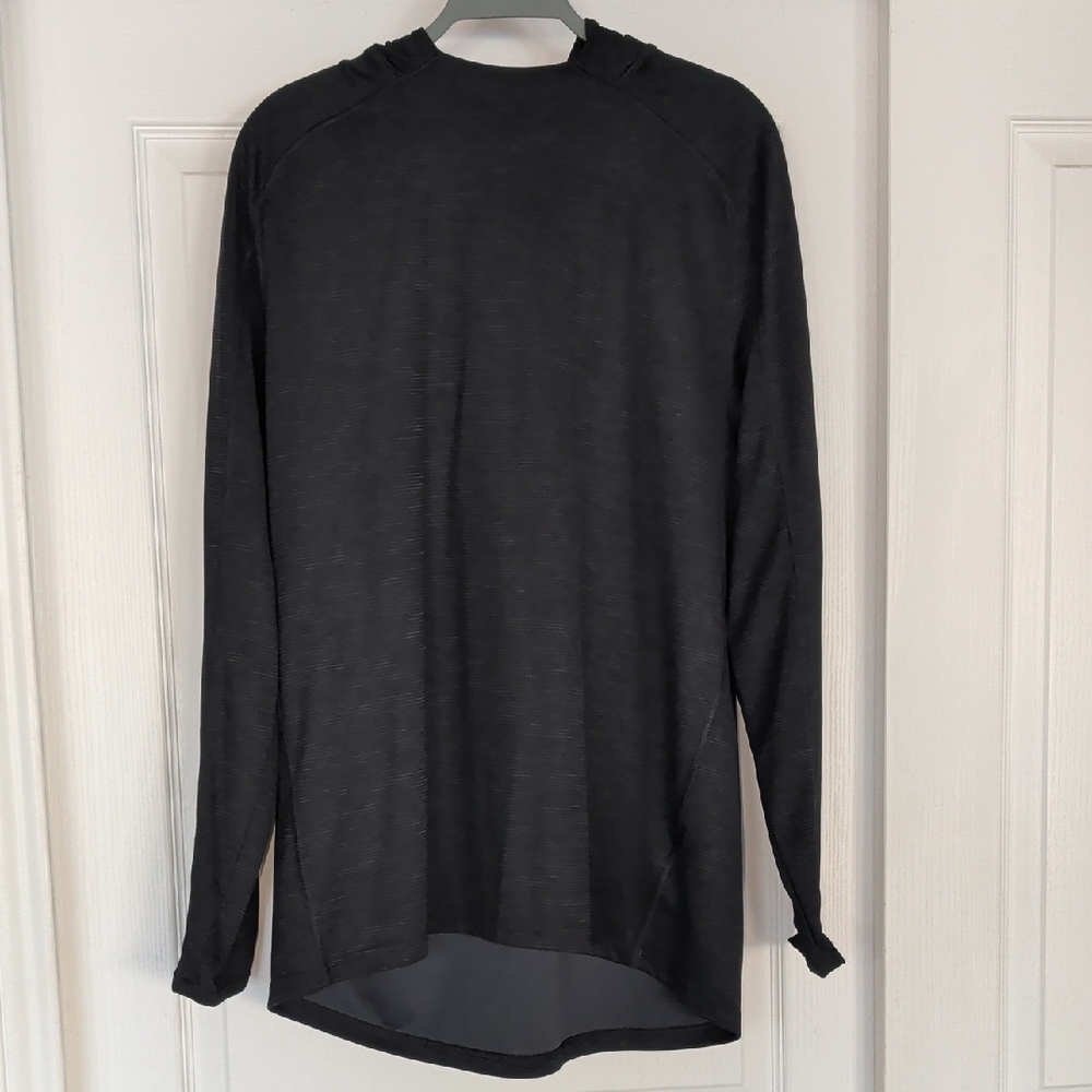 adidas Black Long Sleeve Lightweight Hoodie